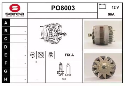 SNRA PO8003