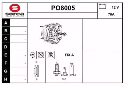 SNRA PO8005