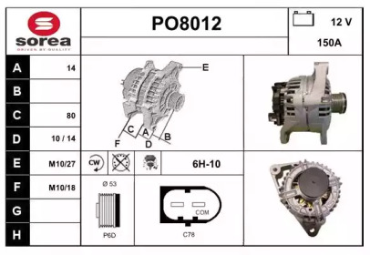 SNRA PO8012