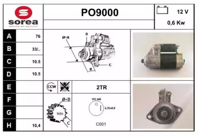 SNRA PO9000