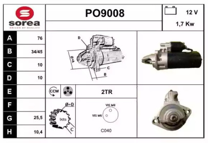 SNRA PO9008