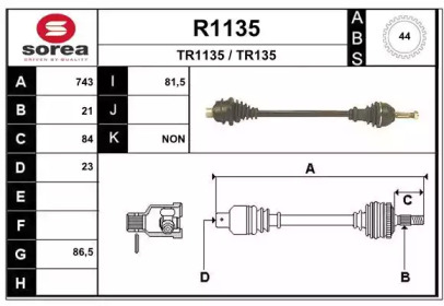 SNRA R1135