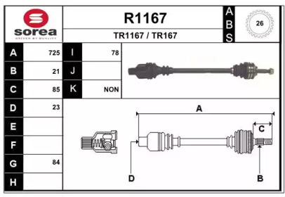 SNRA R1167