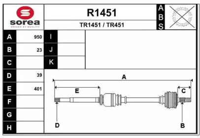 SNRA R1451