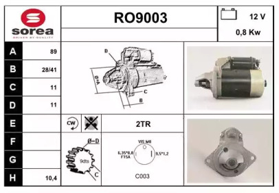 SNRA RO9003