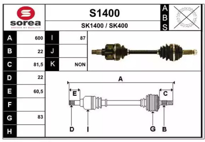 SNRA S1400