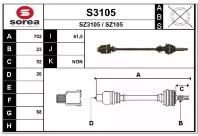 SNRA S3105