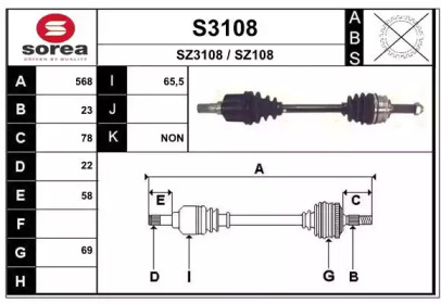 SNRA S3108