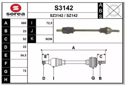 SNRA S3142