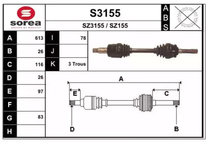 SNRA S3155