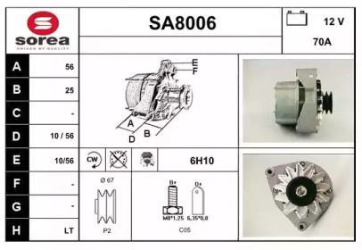 SNRA SA8006