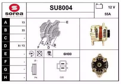 SNRA SU8004