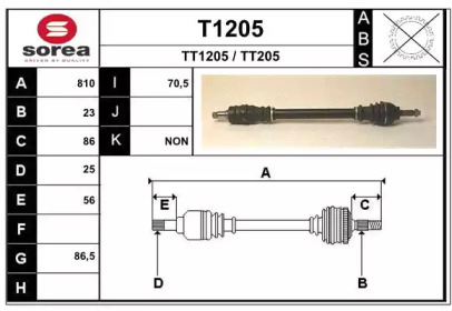 SNRA T1205