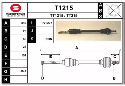 SNRA T1215