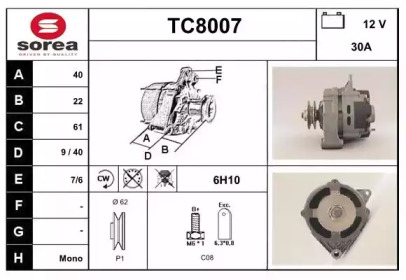SNRA TC8007