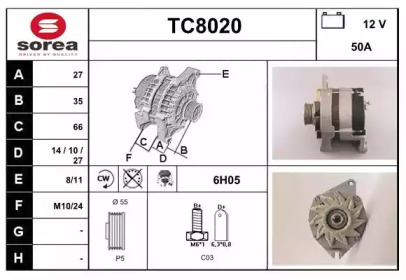 SNRA TC8020