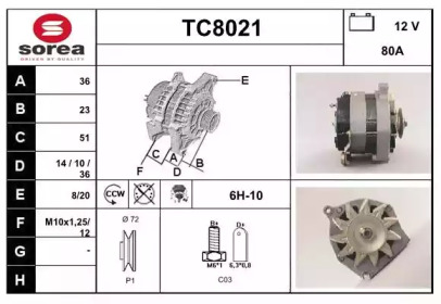 SNRA TC8021