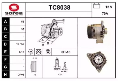 SNRA TC8038