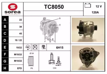 SNRA TC8050