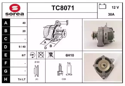 SNRA TC8071