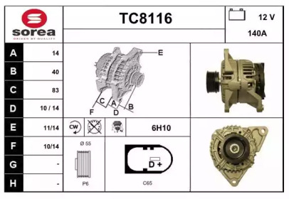 SNRA TC8116