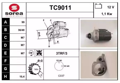 SNRA TC9011