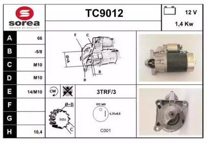 SNRA TC9012