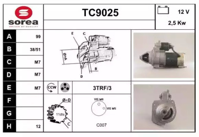 SNRA TC9025