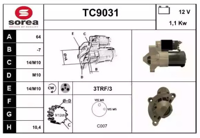 SNRA TC9031