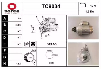 SNRA TC9034