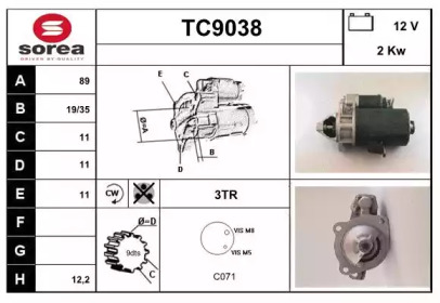 SNRA TC9038