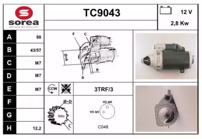 SNRA TC9043