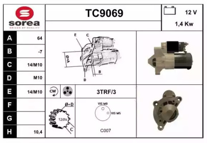 SNRA TC9069