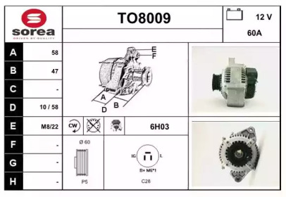 SNRA TO8009