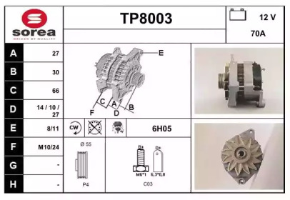 SNRA TP8003