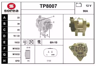 SNRA TP8007