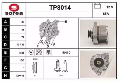 SNRA TP8014