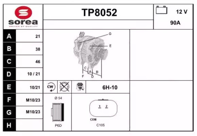 SNRA TP8052