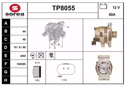 SNRA TP8055