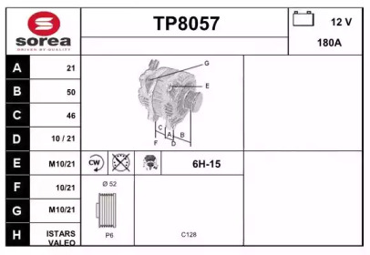 SNRA TP8057