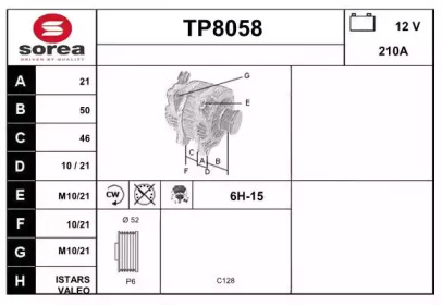 SNRA TP8058