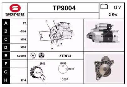 SNRA TP9004