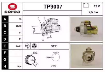 SNRA TP9007