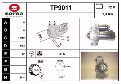 SNRA TP9011