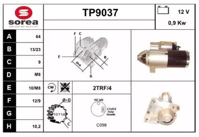 SNRA TP9037