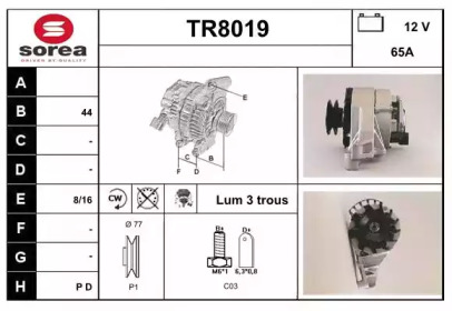 SNRA TR8019