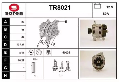 SNRA TR8021