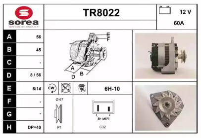 SNRA TR8022