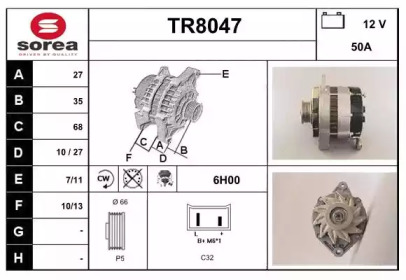 SNRA TR8047