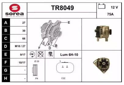 SNRA TR8049